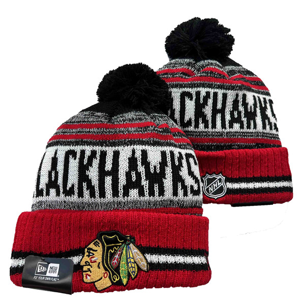 Chicago Blackhawks Knit Hats 0013
